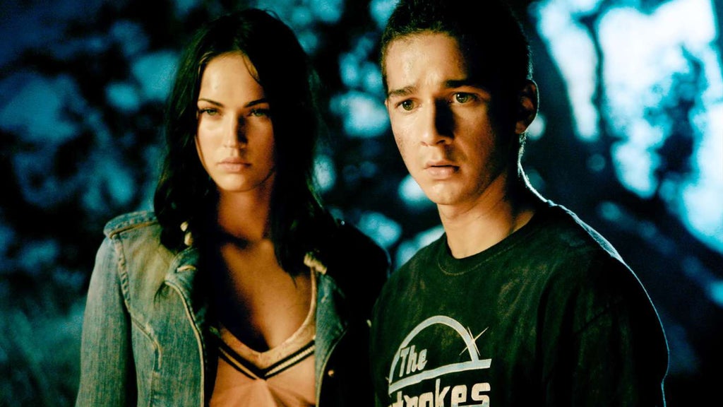 Shia LaBeouf and Megan Fox in 2007's "Transformers"