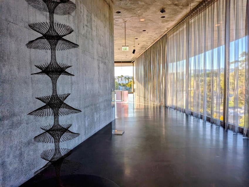 Ruth Asawa, Untitled (S.027, Hanging, Six-and-a-Half Open Hyperbolic Shapes that Penetrate Each Other), 1954, Los Angeles County Museum of Art David Geffen Galleries. Source: Museum Associates/LACMA