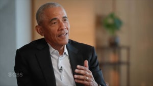 Former U.S. President Barack Obama appears as a guest on the May 5, 2026 edition of "The Late Show With Stephen Colbert" (CBS)