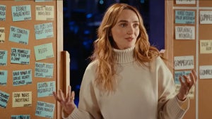 Chloe Fineman on "The Rundown" for "SNL"