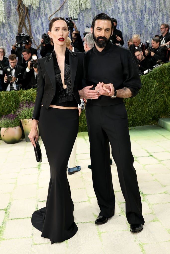 Rebecca Hall and Morgan Spector 