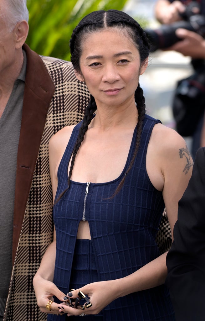 Chinese director Chloé Zhao at Cannes Film Festival 2026. Jury Photocall