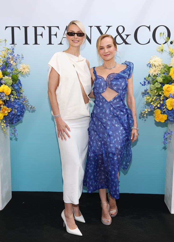 Lena Gercke and Diane Kruge