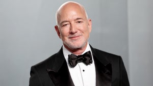 Jeff Bezos attends the 2026 Vanity Fair Oscar Party Hosted By Mark Guiducci at Los Angeles County Museum of Art on March 15, 2026 in Los Angeles, California. (Jamie McCarthy/WireImage)