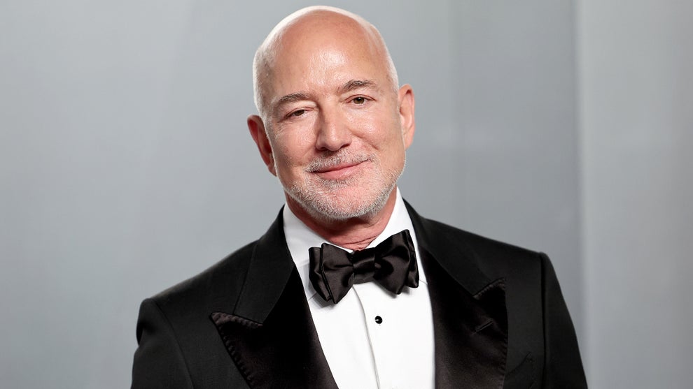 Jeff Bezos attends the 2026 Vanity Fair Oscar Party Hosted By Mark Guiducci at Los Angeles County Museum of Art on March 15, 2026 in Los Angeles, California. (Jamie McCarthy/WireImage)