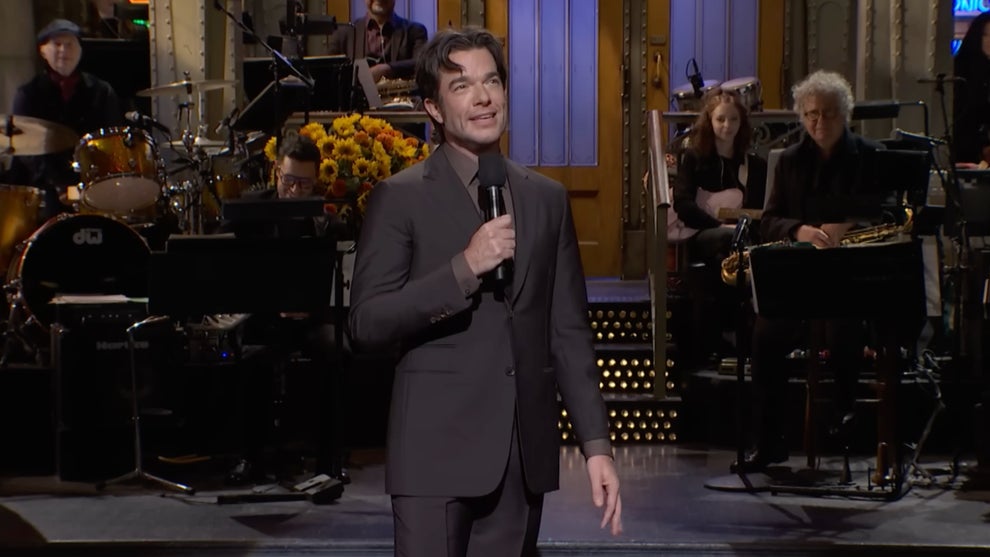 John Mulaney delivers a "Saturday Night Live" monologue