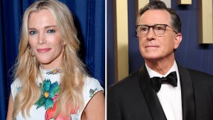 Megyn Kelly and Stephen Colbert