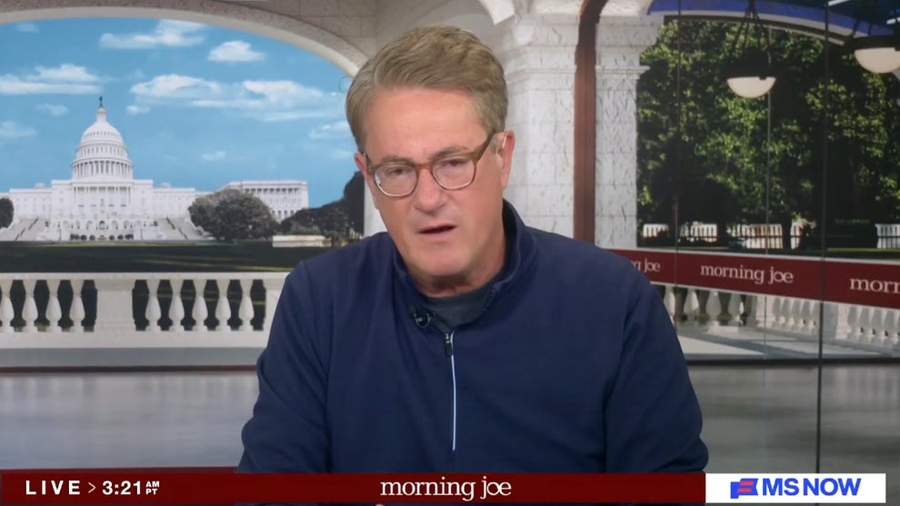 Joe Scarborough hosts the May 26, 2026 edition of "Morning Joe" (MS NOW)
