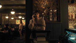 Inde Navarrette and Michael Johnston in "Obsession" (Courtesy of Focus Features)