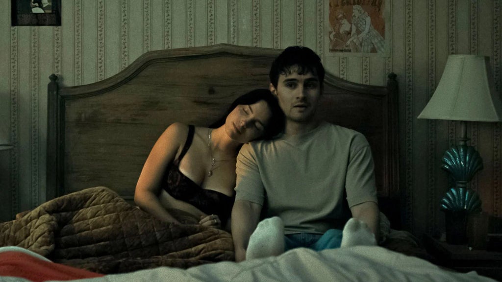 Inde Navarette and Michael Johnston in "Obsession" (Focus Features)