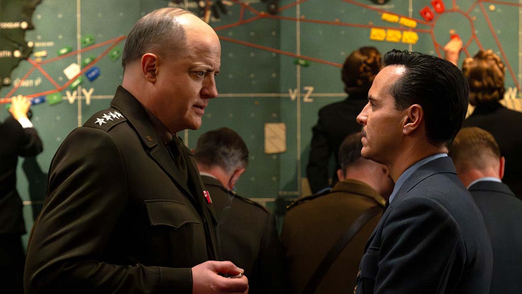 Brendan Fraser and Andrew Scott in "Pressure" (StudioCanal)