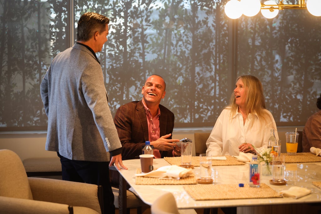 Ross Gerber, CEO & President, Gerber Kawasaki Wealth & Investment Management, Hatem Dhiab, Founding and Managing Partner at Gerber Kawasaki Wealth and Investment Management, and Susan Genco, Co-President, The Azoff Company