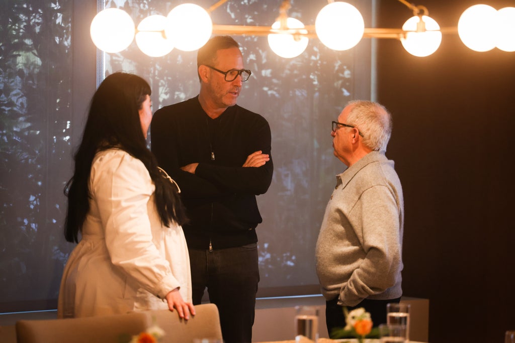 Sulinna Ong, Global Head of Editorial, Spotify, Richard Weitz, Co-Chairman of WME and Irving Azoff, Chairman & CEO, The Azoff Company