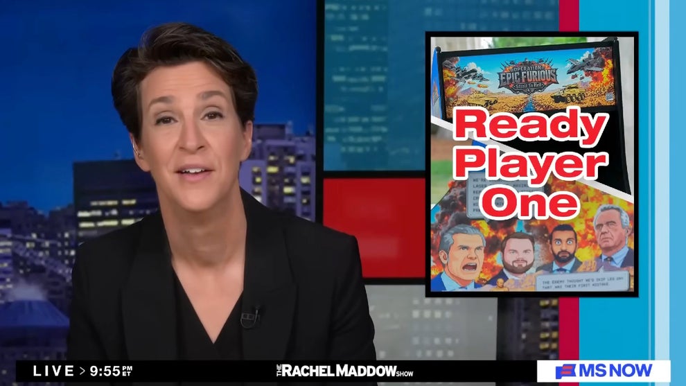 Rachel Maddow hosts the May 11, 2026 edition of "The Rachel Maddow Show" (MS NOW)