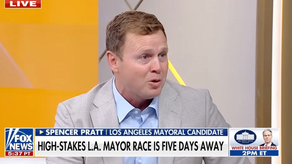 Spencer Pratt appears as a guest on the May 28, 2026 edition of "Fox & Friends" (Fox News)