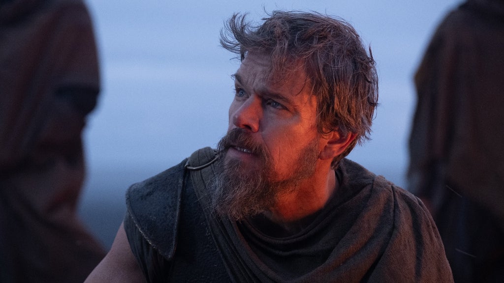 Matt Damon in "The Odyssey" (Universal)