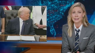 ‘The Daily Show’ Rips Trump for Iran War Talk and ‘Trauma Dumping’ in Front of Small Children | Video