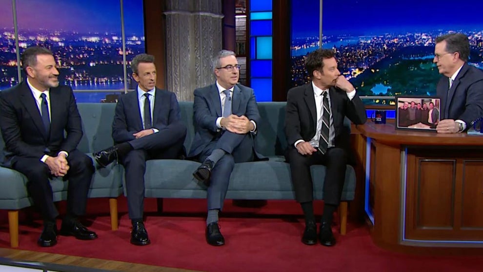 "The Late Show With Stephen Colbert" (Credit: CBS)