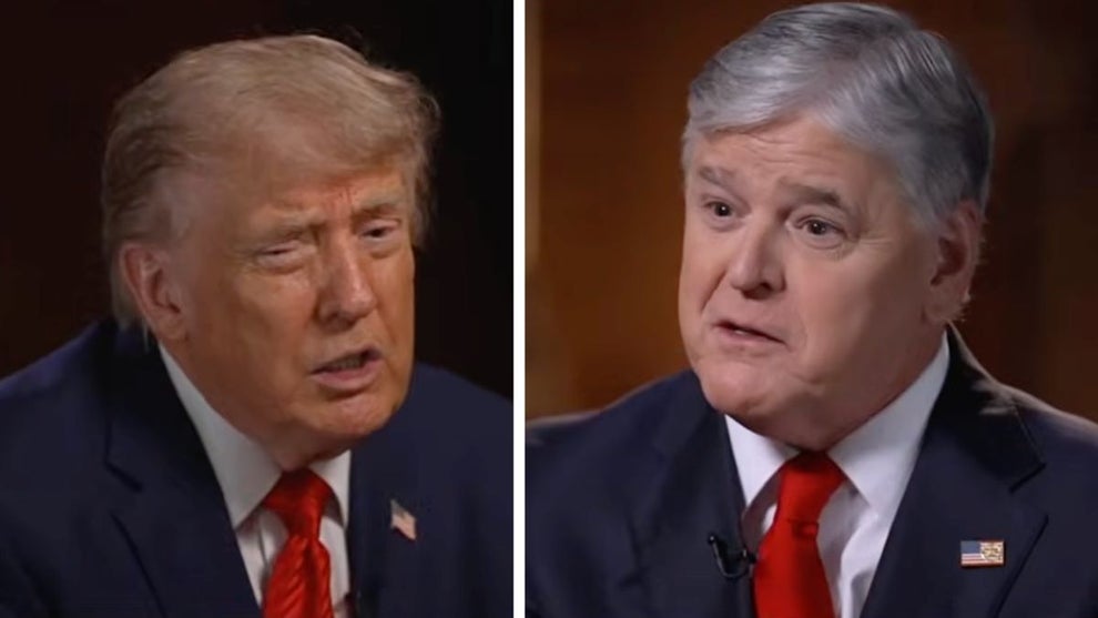 Donald Trump, Sean Hannity