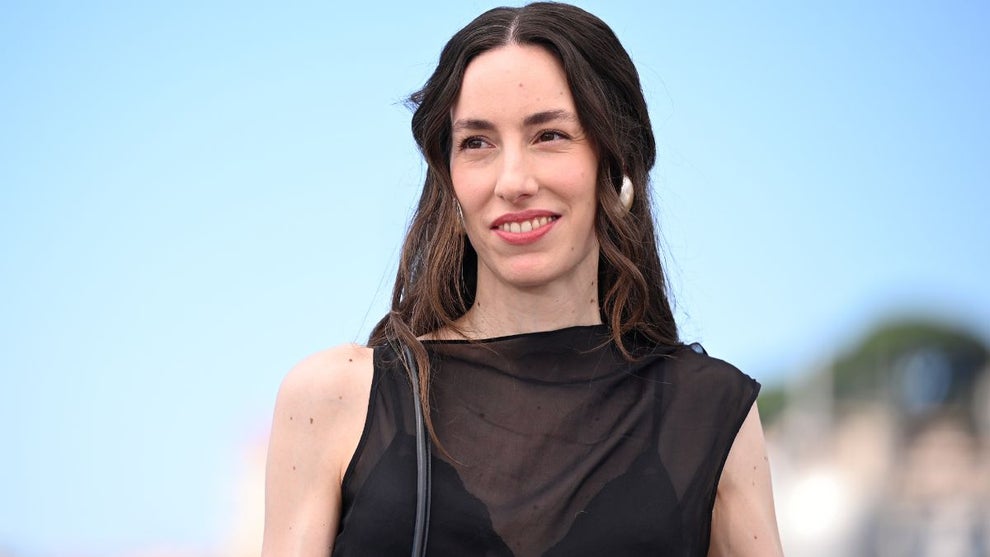 Maria Martinez Bayona poses during the "The End Of It" photocall at the 79th annual Cannes Film Festival at Palais des Festivals on May 22, 2026 in Cannes, France. (Photo by Stephane Cardinale - Corbis/Corbis via Getty Images)