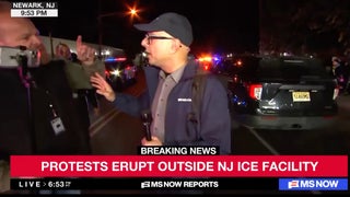 Ali Velshi Confronts New Jersey ICE Protestor Who Falsely Accuses Him of Lying on Camera | Video