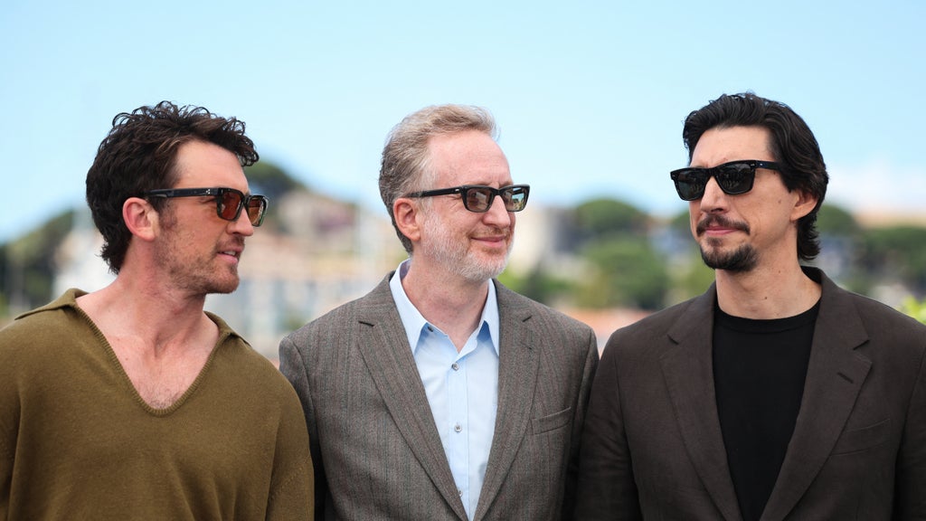 Miles Teller, James Gray and Adam Driver premiere "Paper Tiger" at Cannes