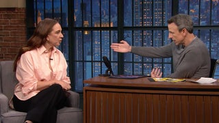 Seth Meyers Says People Thought He’d Be Good Interviewer Because of ‘Weekend Update’ – But He Disagreed | Video