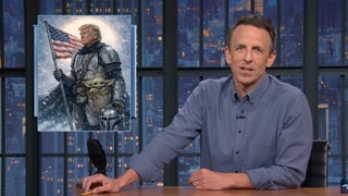 Seth Meyers Liked Exactly One Thing About Trump’s Star Wars Day Meme | Video