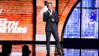 Seth Meyers Drags Trump, David Ellison’s CBS in Fiery Upfront Monologue