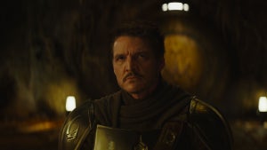Pedro Pascal in "The Mandalorian and Grogu"