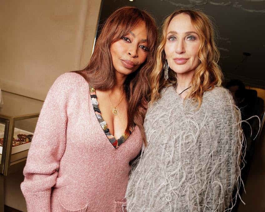 Catherine Bloom for Nordstrom studio opening hosted by Catherine Bloom, right, and Brigette Romanek. Source: BFA/Nordstrom