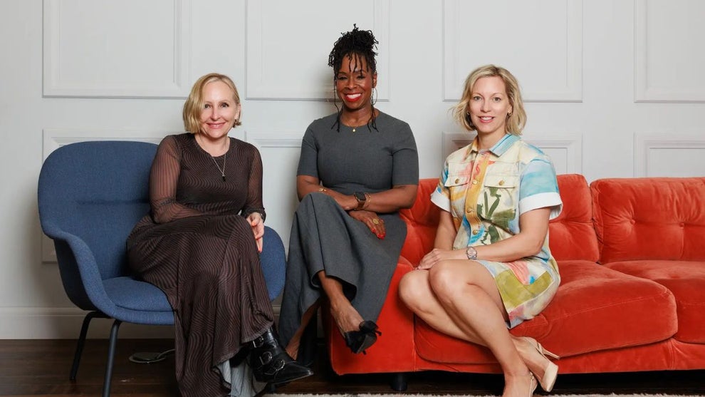 Whalar Co-CEO Emma Harman, Accenture Song CEO Ndidi Oteh, Whalar Co-CEO Jo Cronk (Credit: Accenture)