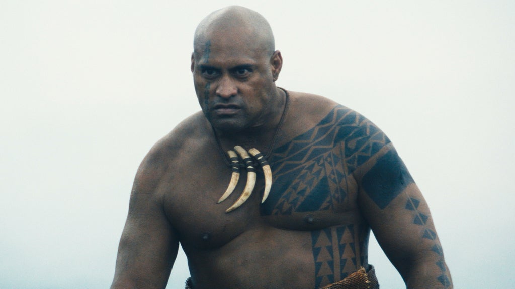 Keala Kahuanui-Paleka as ‘Opunui in "Chief of War" (Apple TV)