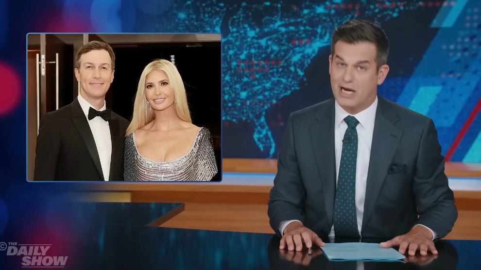 Michael Kosta hosts the June 2, 2026 edition of "The Daily Show" (Comedy Central)