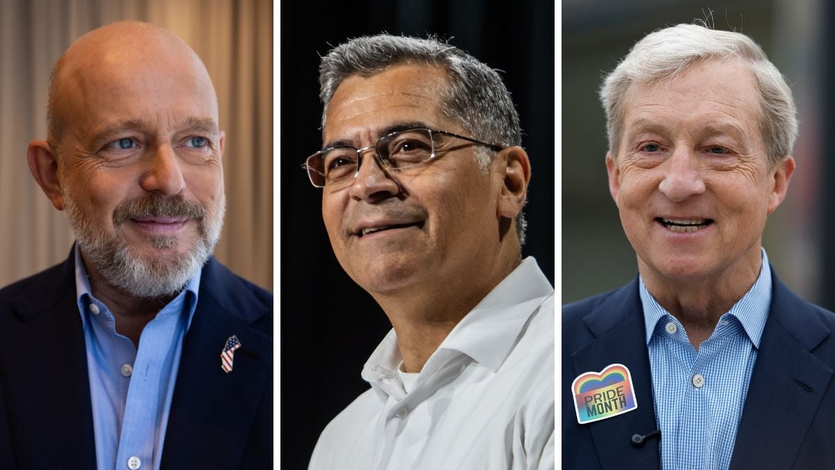 Democrat Xavier Becerra and Trump-Backed Steve Hilton Are Top 2 in Early Results for California Governor’s Race