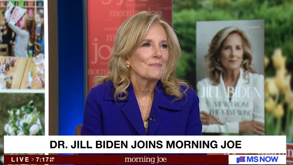 Former First Lady Jill Biden appears as a guest on the June 2, 2026 edition of "Morning Joe" (MS NOW)
