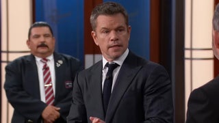 Matt Damon Uses a Trojan Horse to Ambush Kimmel: ‘No Takebacks’ | Video