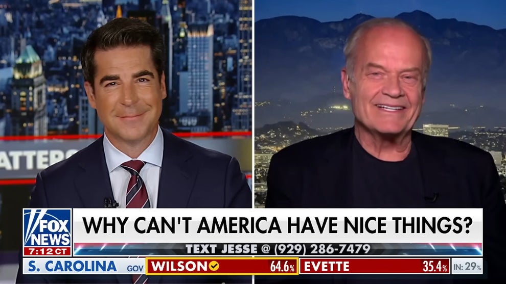 Kelsey Grammer appears as a guest on the June 23, 2026 edition of "Jesse Watters Primetime" (Fox News)
