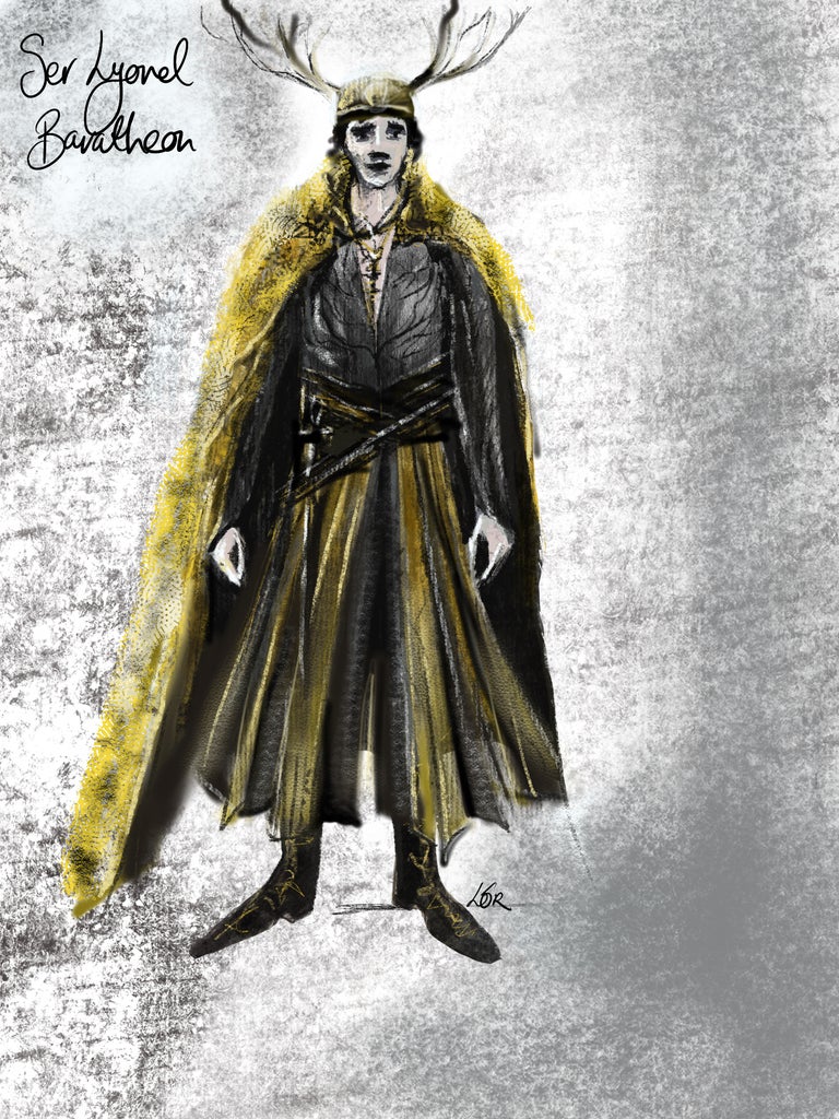 Lionel Baratheon Sketch "A Knight of the Seven Kingdoms"