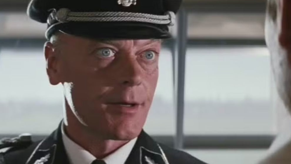 Michael Byrne in "Indiana Jones and the Last Crusade" (Credit: Paramount Pictures)