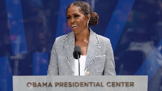 Michelle Obama’s Fashion Diplomacy Shines at Chicago Presidential Center
