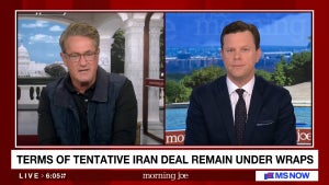 Joe Scarborough and Willie Geist co-host the June 17, 2026 edition of "Morning Joe" (MS NOW)