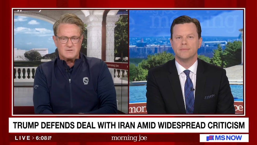 Joe Scarborough and Willie Geist co-host the June 18, 2026 edition of "Morning Joe" (MS NOW)