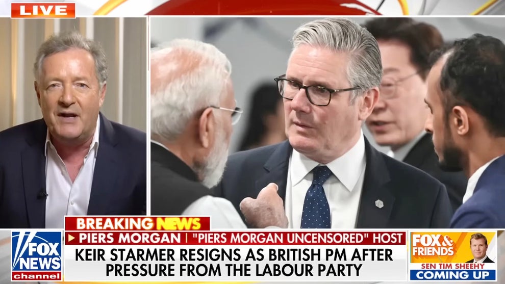 Piers Morgan appears as a guest on the June 22, 2026 edition of "Fox & Friends" (Fox News)