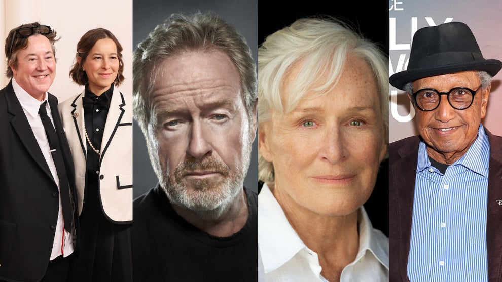 Pamela Koffler, Christine Vachon (Photo by Rodin Eckenroth/Getty Images); Ridley Scott (Courtesy of Scott Council); Glenn Close (Courtesy of Andy Anderson); Floyd Norman (Photo by Leon Bennett/Getty Images for ESSENCE)