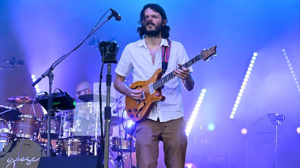 Rick Mitarotonda performs with his band Goose during Boston Calling Music Festival on May 29, 2022 in Boston, Massachusetts. (Credit: Astrida Valigorsky/Getty Images)