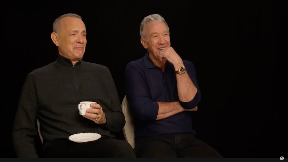 Tom Hanks and Tim Allen talking about "Toy Story 5"