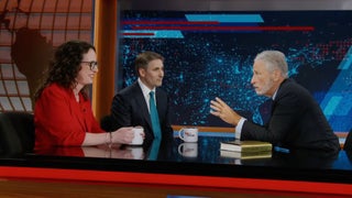 Jon Stewart Grills ‘Regime Change’ Authors Over Source for Bombshell Situation Room Account: ‘Who’s the Rat?!’ | Video