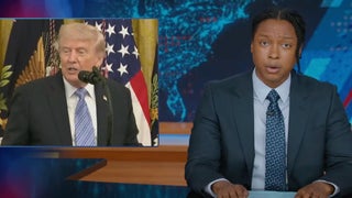 ‘The Daily Show’ Rips Trump for ‘Escalating’ Reflecting Pool Controversy With Vandalism Claims: ‘You Have Got to Chill’ | Video