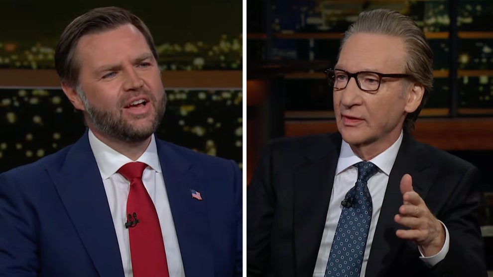 JD Vance, Bill Maher